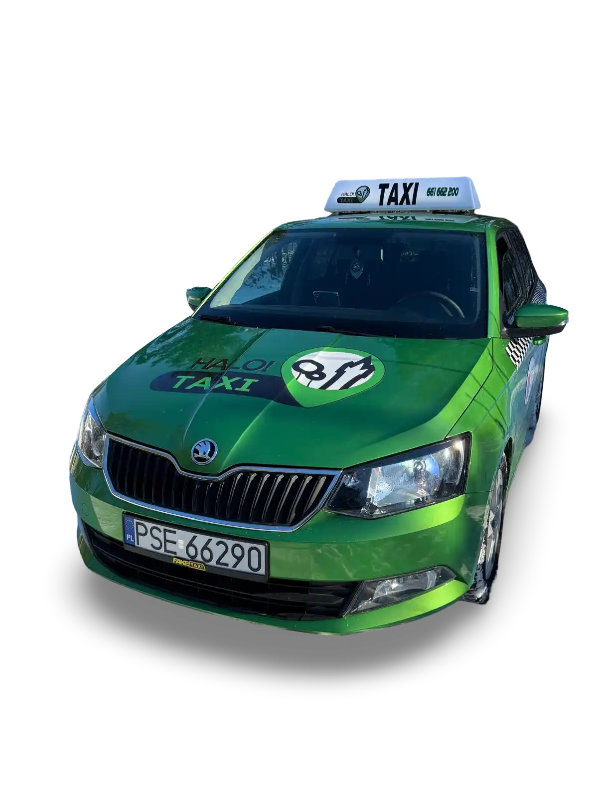 Halo Taxi Śrem - Zielona Taksówka